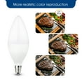 E12 Candelabra LED Light Bulbs, 6 Watts (60W Equivalent), Daylight