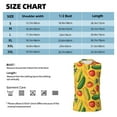 thumbnail image 6 of Fotbe Men's Colorful Vegetables Print Men's Sleeveless Muscle Tank Tops Casual T-Shirts for Gym Workout Beach-3X-Large, 6 of 8