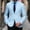 Light Blue, variant on Classic Solid Color Suit Jacket for Men Lapel Blazer Single Breasted Two Buttons Tuxedo Coat Dressy Jackets