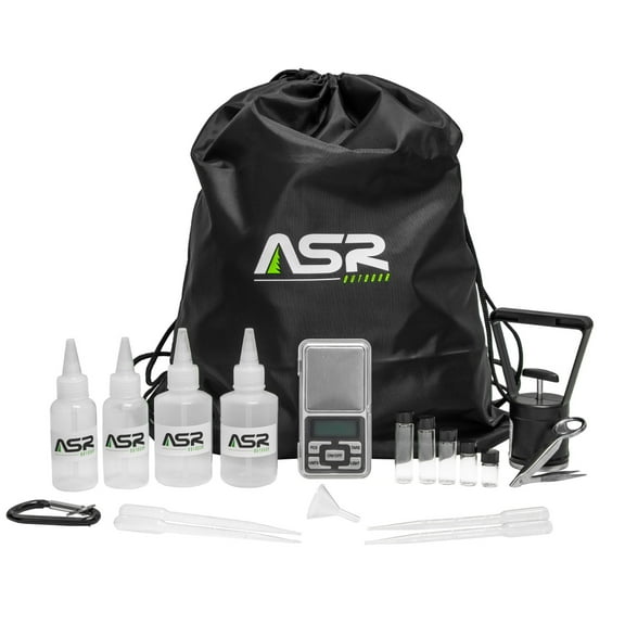 ASR Outdoor 19pc Complete Fine Gold Recovery Kit Gold Prospecting Equipment with Mini Funnel