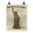 thumbnail image 2 of Print: Human Statue Of Liberty; 18,000 Officers And Men At Camp Dodge, Des, 2 of 4