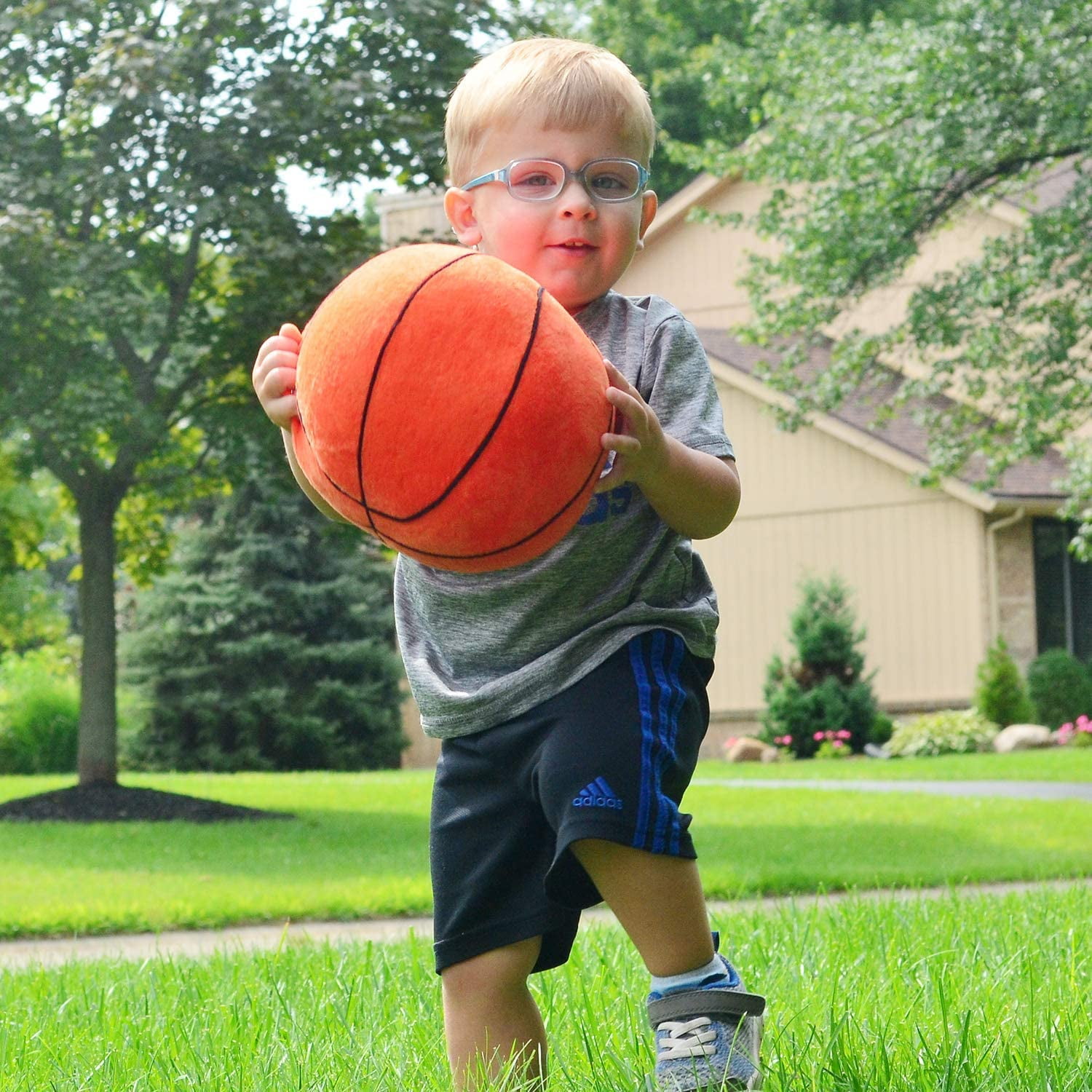 stuffed basketball pillow