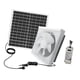 thumbnail image 5 of Ventilador solar de 40 dB, silencioso, para sótanos y baños. 6 pulgadas, 5 of 9