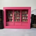Black and Friday Deal 2024!Anxiety Bookshelf Miniature Book Library 5.9