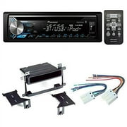 Pioneer Aftermarket Car Radio Stereo CD Player Dash Install Mounting Kit + Stereo Wire Harness for NIssan Sentra 2000-2006