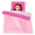 thumbnail image 1 of 1 Set Mini Dollhouse Bedding Dolls Comforter Pillow Mattress Cute Bedding For Dolls Realistic Dollhouse Bedroom Accessories, 1 of 4