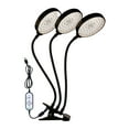 thumbnail image 1 of LED Grow Light Full Spectrum White Light 4/8/12H Timer 5 Brightness Leves Clip Plant Growing, 1 of 8