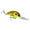 Chartreuse Belly Craw, variant on Strike King Pro-Model 3 XD Powder Blue Back Chartreuse