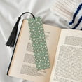 thumbnail image 4 of Kdxio Mushrooms Gnome Print Metal Tassel Bookmarks,Perfect Gift for Art Lovers and Bookworms Metal Bookmarks for Women, 4 of 8