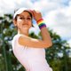 thumbnail image 3 of Striped Wrist Sweatbands Athletic Sports Tennis Football Basketball Cotton Rainbow color Gay Pride Terry Cloth Wristbands 2 Pack 8 x 8cm, 3 of 5