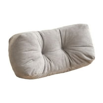 Lilixerw Lumbar Support Pillow for Bed Relief Back Pain,Thickened Waist Cushion,Filling Cotton Pillow for Side,Back&Stomach Sleepers,Bed Rest Pillow for Chair,Car,Sofa