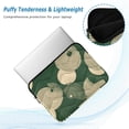 thumbnail image 2 of FORMRS 13"-13.3" Laptop Sleeve Protective Case Soft Carrying Quilted Computer Bag Cover, Beige Abstract, 2 of 7