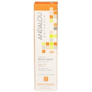 Andalou Naturals BB Vitamin C Beauty Balm, Brightening, SPF 30, Sheer Tint, 2 fl oz (58 ml)