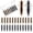 Black, Orange, variant on 36 Pcs Hellgrammite Fishing Lures 3 Inch Soft Plastic Hellgrammite Fly Realistic Fishing Bait Artificial for Freshwater