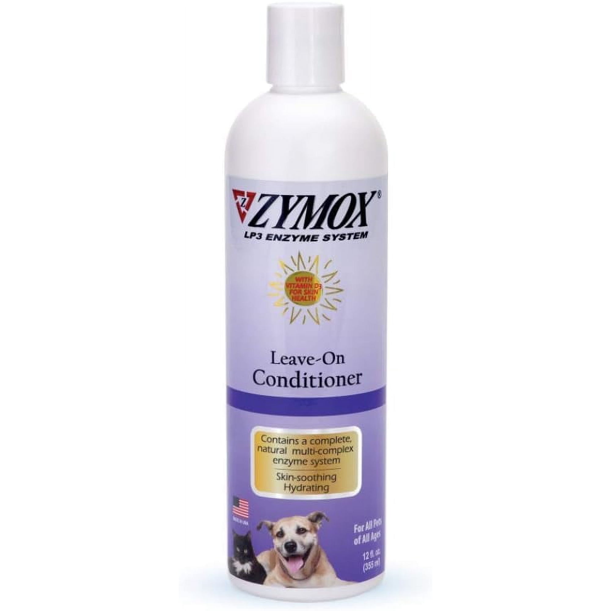 ZYMOX Leave-On Conditioner for All Pets 12 oz.