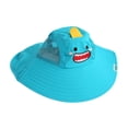 thumbnail image 4 of Sombrero para el sol para niños, gorra de cubo de dibujos animados plegable informal ligera, sombrero de playa portátil, 4 of 9