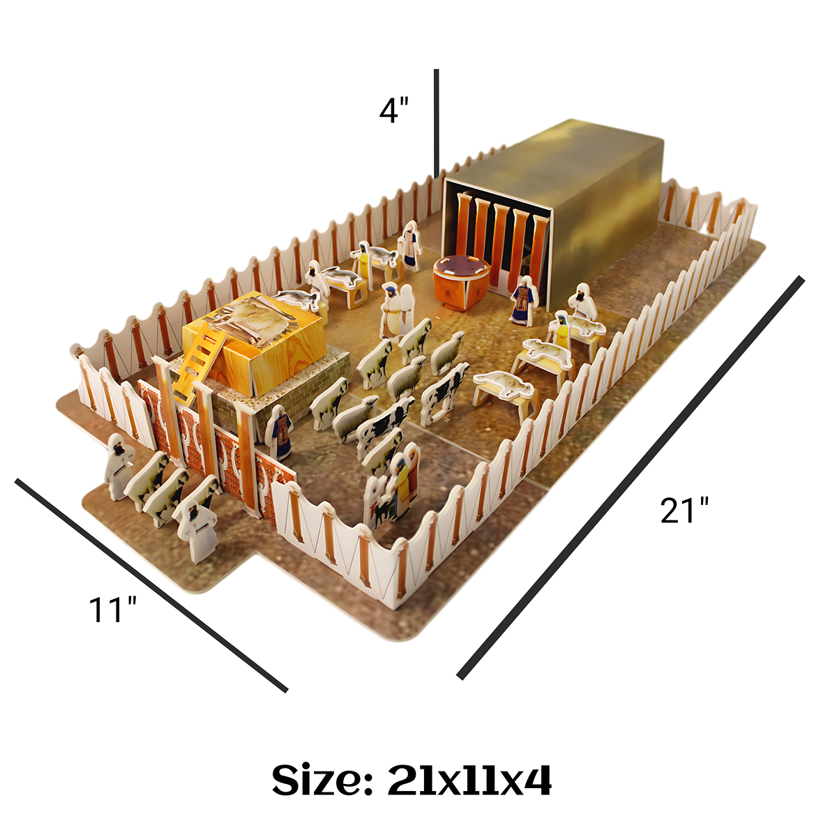 Tabernáculo Puzzle 3D 7