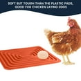 thumbnail image 3 of SDTC Tech 3 PCS Orange Silicone Chicken Nesting Box Pads Soft Easy to Clean Hen Laying Eggs Mat for Chicken Coop Pet Shop, 3 of 6