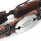 thumbnail image 5 of Pulsera de Cuero Trenzado YLSHRF Vintage 12 Piezas Para Trabajo Viajes Fiestas, 5 of 8
