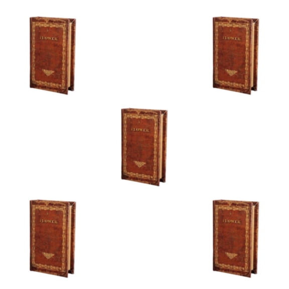 Billuyoard Libro falso decorativo de estilo europeo, libros falsos para mueble de tv vivo Type2 NO2
