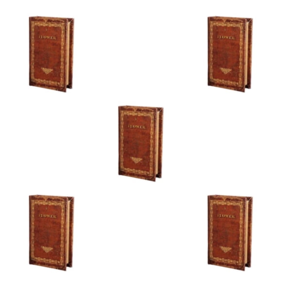 Billuyoard Libro falso decorativo de estilo europeo, libros falsos para mueble de tv vivo Type2 NO2