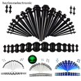 thumbnail image 3 of horizonelectronic 36Pcs Kit De Estiramiento De Medidor De Oreja Acrílico Tapers Flesh Tunnels Plug Body, 3 of 4