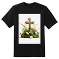 thumbnail image 2 of Plus Size Shirt for Women Black Tops for Women Short Sleeves Shirt for Women Easter16 T Shirt Crewneck Shirt for Women XS, 2 of 5
