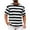 #Black, variant on DPTALR George Men's Short Sleeve Crewneck T-Shirts,Striped Color Block Stretch,Casual Basic Summer Beach Tees,Black,Big and Tall Men XL