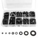 thumbnail image 1 of Juego surtido de arandelas planas de nailon negro de 510 piezas para conexiones eléctricas en electrodomésticos y electrodomésticos comerciales, (M2 M2.5 M3 M4 M5 M6 M8 M10), 1 of 5