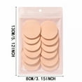 thumbnail image 4 of RAGUPEL 2026 New Sponge Powder Puff 12 Round Makeup Facial Mixer Suitable for Liquid Foundation Cleaning Cleanser Makeup Applicator for Beauty,Makeup,Face,Skincare,Daily Use, 4 of 7
