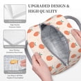 thumbnail image 3 of Easygdp Orange Peach Bolsa de Almuerzo Insulada Grande, Forro de Aluminio, Diseño Espacioso, a Prueba de Fugas, Ideal para Trabajo, Picnics, Viajes y Actividades al Aire Libre, 3 of 6