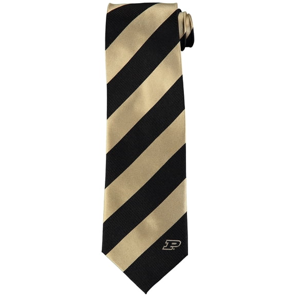Men's Purdue Boilermakers Regiment Woven Silk Tie