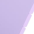 thumbnail image 3 of Raindrops 6-Pack Violet Tabbed Dividers for Reports and Journals, PP Material, Replacement Set for Organizing Documents, 3 of 6