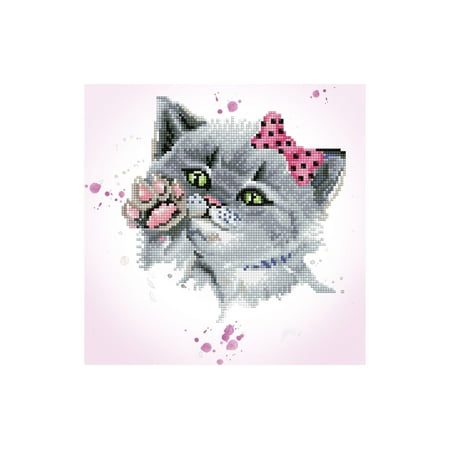 UPC: 4895225912391 | DIAMOND DOTZ Eye Spy Kitty Facet Art Kit (6 Pieces)