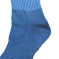 thumbnail image 2 of Lian Style Big Boy's 1 Pair Knee-high Athletic Sports Socks 0025 M(Light Blue w/ Green Stripes), 2 of 2