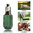 thumbnail image 3 of Funda de cerveza QCWN Western Cowboy de piel sintética para cinturón, 3 of 9
