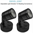 thumbnail image 4 of 12V LED RV Lights, Wall Mounted Reading Light for Car, Motorhome, Boat, Interior Lighting, Campervan Lamp with Cool White Switch, 4 of 4