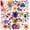 Multicolor C, variant on 50Pcs Transparent Flora Scrapbook Stickers Pack, Vintage Aesthetic Flowers Stickers for Scrapbook Journal, Waterproof for Water Bottles Laptop Phone Scrapbook Supplies DIY Crafts