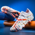 thumbnail image 5 of Zapatos de fútbol con tacos largos para hombre, botas deportivas de interior, profesionales, transpirables, suaves, envío directo, 5 of 5