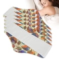 thumbnail image 6 of Riousery Washable Menstrual Pads Breathable Bamboo Cotton Reusable Sanitary Towels, Day and Night Maternity Absorbent Pads, Size M (10 inches / 25.4 cm), 5 Count, 6 of 10