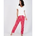thumbnail image 4 of 3 Pack: Women’s Ultra-Soft Comfy Pajama Lounge Pants Elegant Sleepwear (Available In Fleece & Soft Knit) Plus Size, 4 of 5