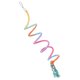thumbnail image 2 of 2pcs Parrot Swing Rope: Hanging Climbing Standing Toys - for Cockatiels Budgies Parakeets Lovebirds and Small Birds Bird Cage Accessories 150CM, 2 of 3