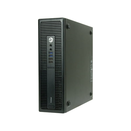 Restored HP 600 G2-SFF Desktop PC with Intel Core i5-6500 3.2GHz Processor, 16GB Memory, 480GB SSD, and Win 10 Pro (64-bit) (Monitor Not Included) (Refurbished)