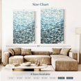 thumbnail image 4 of Elephant Stock Deeper Blue Wall Art - Vertical Canvas Wall Art - Living Room Wall Decor - Animal Canvas - Blue And White Decor By Norman Wyatt Jr. - 34" x 51", 4 of 8