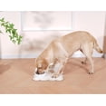 thumbnail image 4 of Scalloped Dog Feeding Mat, Absorbent Mats for Dog Food and Water Bowl, Dispenser, Cute Elegant Aesthetic Khaki Beige Scallop Pet Placemat for Dogs, Cats, Puppy Accessories, 14" X 19”, 4 of 4