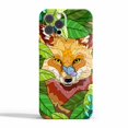 thumbnail image 1 of Hidden Fox Case Compatible with iPhone 13 Pro,Aesthetic Art Design Full Cover Protective Case, 1 of 5