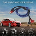 thumbnail image 2 of Amplificador de audio para automóvil Unique Bargains, cableado de 1 m (3.28 pies), compatible con amplificador de audio, cableado completo, azul, 1 pieza, 2 of 6