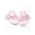 thumbnail image 6 of Babula Infant Baby Girl Ruffle Lace Anti Slip Frilly Princess Socks 0-1Y, 6 of 6