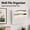 White, variant on TAVENE 3 Pocket Mesh Hanging Wall File Organizer, Clipboard Storage Organization Magazine Rack with Nametag Label Wall Mounted Mail Paper Document Folder Holder, for Office School Home, White