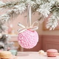 thumbnail image 5 of Ankereame Colorful Foam Christmas Macaron Ornaments - Candy Theme Hanging Decor for Christmas Tree, Festive Holiday Party Decorations, Family Holiday Gift Set, 5 of 7